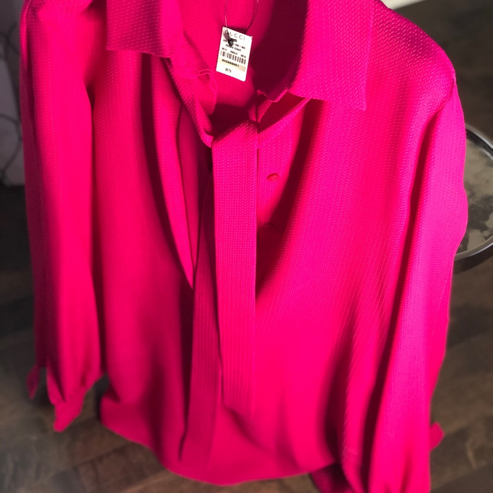 Gucci Blouse with Bow Tie